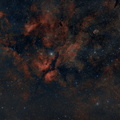 IC1318 , Gamma Cygnus Nebel ; NGC6888 , Crescent-Nebel