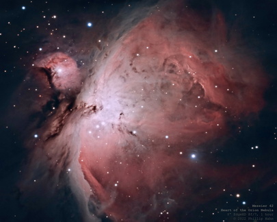 Das Herz des Orion Nebels