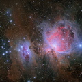 Orion-Nebel und Running Man