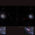  Supernova in der Feuerradgalaxie , M101