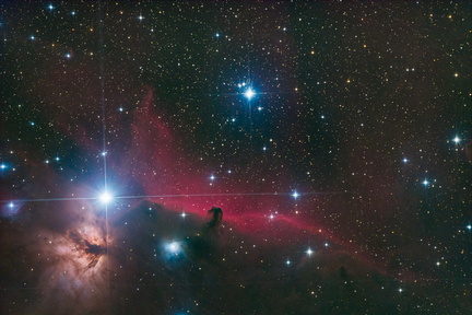 Pferdekopfnebel IC434 Flammennebel NGC2024
