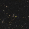 Markarians Galaxienkette mit M84 und M86 im Sternbild Jungfrau